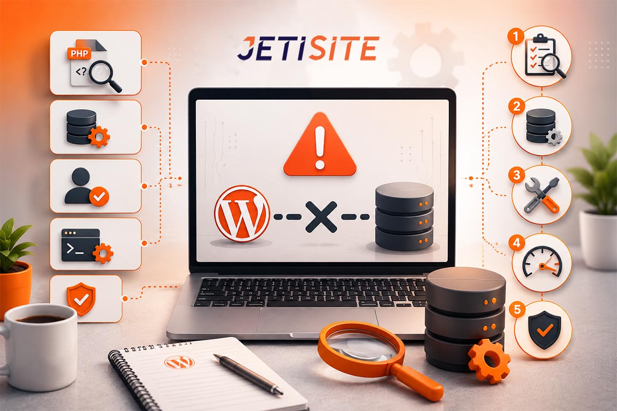 آموزش رفع ارور Error Establishing Database Connection در وردپرس